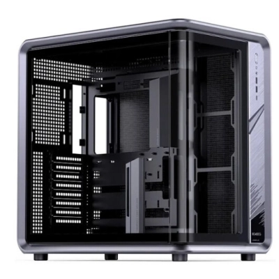 Корпус JONSBO BO400 gray, без БП, Midi-Tower, TG, no fan, 2xUSB-A 3.0 + 1xUSB-C 3.2, ATX, mITX