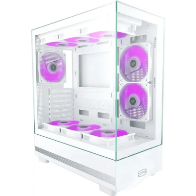 Корпус PCCOOLER C3Q500 (c3q500whd000-gl), без БП, ATX, белый