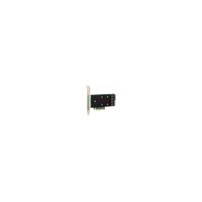 Контроллер LSI SAS 9400-16i SGL (05-50008-00) PCIe 3.1 x8 LP, Tri-Mode SAS/SATA/NVMe 12G HBA, 16port(4xint SFF8643), 3416 IOC
