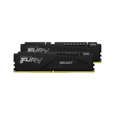 ОЗУ Kingston Fury Beast Black EXPO KF556C36BBEK2-32 32GB U-DIMM DDR5 , 5600МГц, CL36 (Kit of 2)
