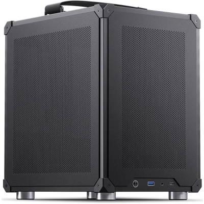 Корпус JONSBO C6 Handle Black без БП, mini-ITX, micro-ATX, черный