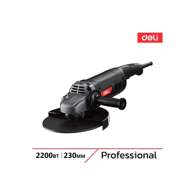 УШМ Deli DE-JM230-1E (2200Вт, 230мм, 6600об/​мин, картон)