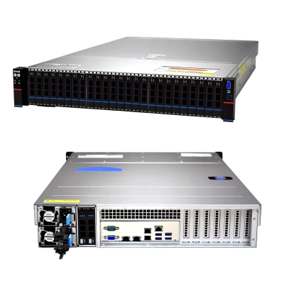 Корпус Shenzhen GuoxinHengyu Technology (Gooxi) RMC2125-620-HSE-D (0.94.002.0134) 2u 25bay chassis with expander backplane 2*2.5 SAS/​SA