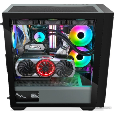 Корпус Segotep Gank 360 ATX без БП Black
