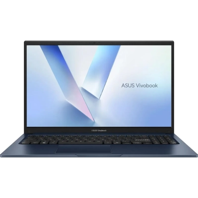 Ноутбук Asus Vivobook 15 X1504MA-BQ601 (90NB17I1-M01140) Core 3 310 8Gb SSD256Gb Intel Graphics 15.6 IPS FHD (1920x1080) без ОС blue WiFi BT Cam