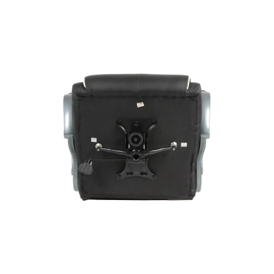 Кресло руководителя BRABIX Premium Strong HD-009 (531945) нагрузка до 200 кг, экокожа черная, ткань серая,
