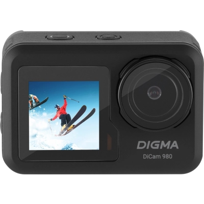 Экшн-камера Digma DiCam 980 Combo 1xCMOS 12Mpix черный