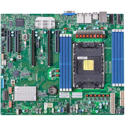 Материнская плата Supermicro MBD-X13SEI-TF-B 1xLGA-4677,Intel Xeon SP gen 4, Intel C741, 8x DDR5 4800/​4400/​4000 MHz. 2x10Gbe Base-T X550+1xMgmt LAN