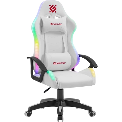 Игровое кресло Defender Factor X RGB 64046 White