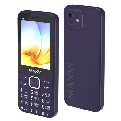 Мобильный телефон Maxvi K28 фиолетовый