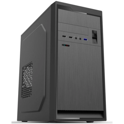 Корпус Powerman SV511 (6153673) MiniTower Black PMP-450ATX U2.0*2+U3.0*1+A(HD)