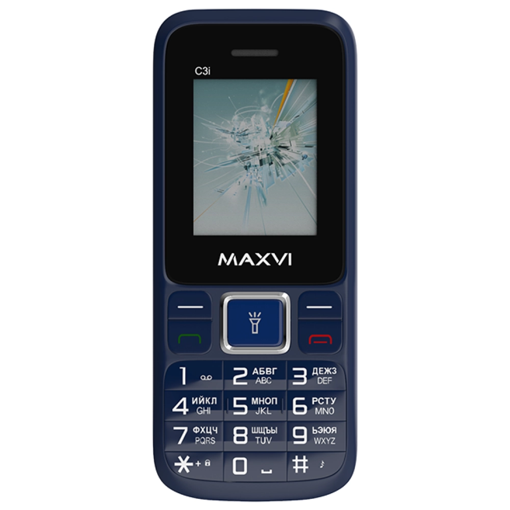Мобильный телефон Maxvi C3i маренго