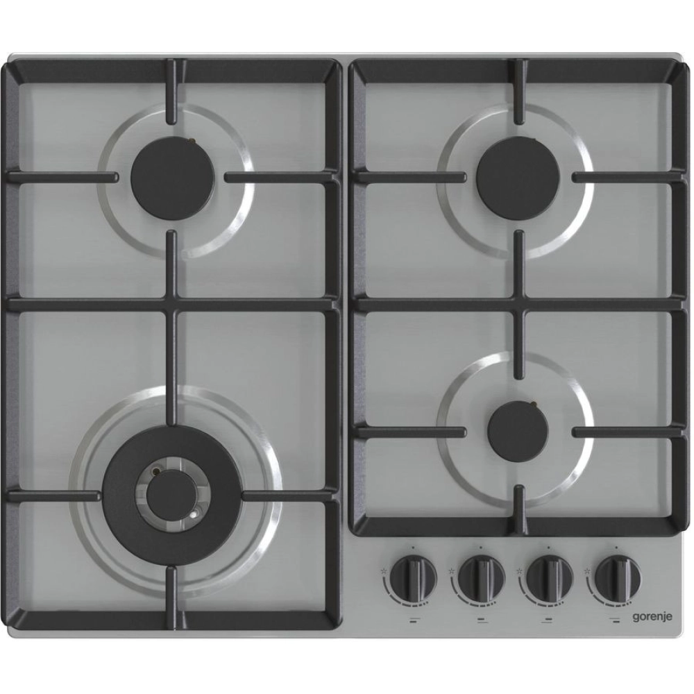 Варочная поверхность Gorenje GW641EBX нерж купить в интернет-магазине Донецка, ДНР Варочная поверхность Gorenje GW641EBX нерж