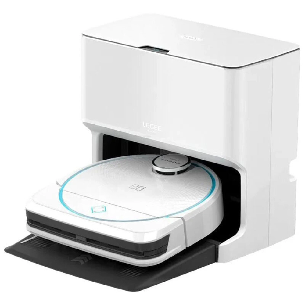 Робот-пылесос моющий Hobot Legee D8 со станцией самоочистки салфеток LuLu