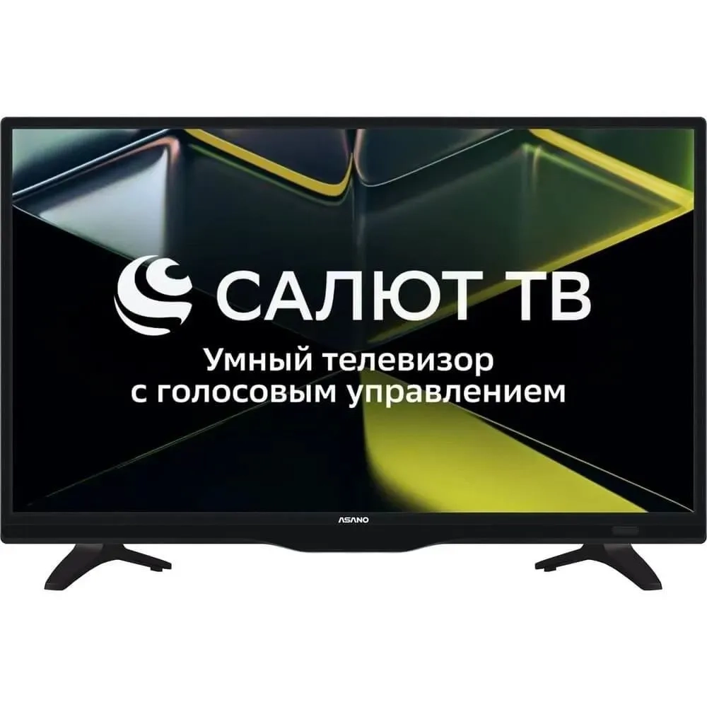 Телевизор 24" ASANO 24LH5010T черный 1366x768, HD READY, 60 Гц, Wi-Fi, Smart TV, Салют ТВ