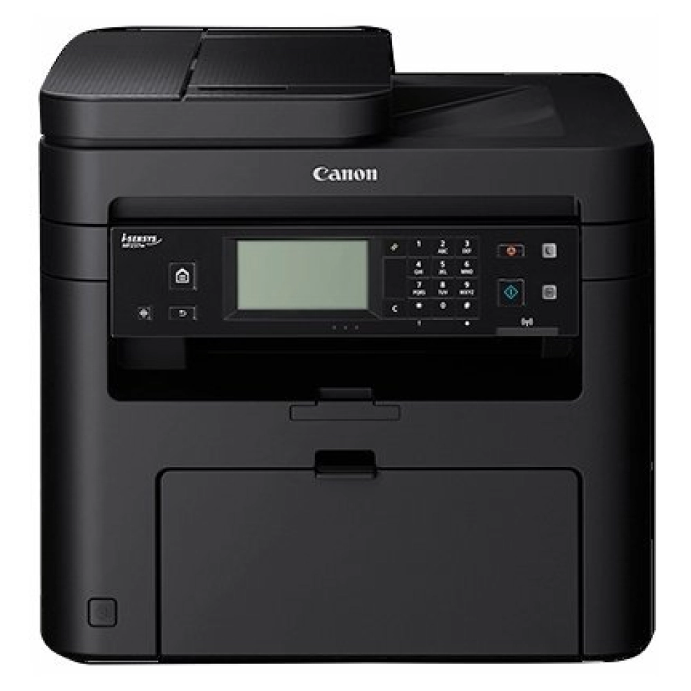 МФУ CANON MF237w (1418C121/​1418C105), Wi-Fi, A4, лазерная ч.б., факс, 23 стр/​мин ч/​б, 1200x1200 dpi, подача: 250 лист., вывод: 100 лист., память: 256 Мб, Ethernet RJ-45, USB, ЖК-панель
