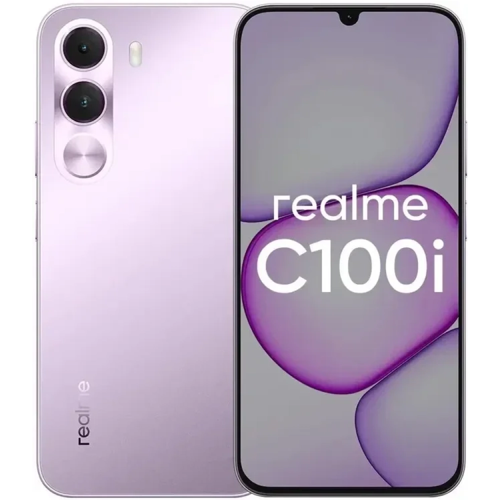 Смартфон Realme C100i 4/128Gb Purple купить в интернет-магазине Донецка, ДНР Смартфон Realme C100i 4/128Gb Purple