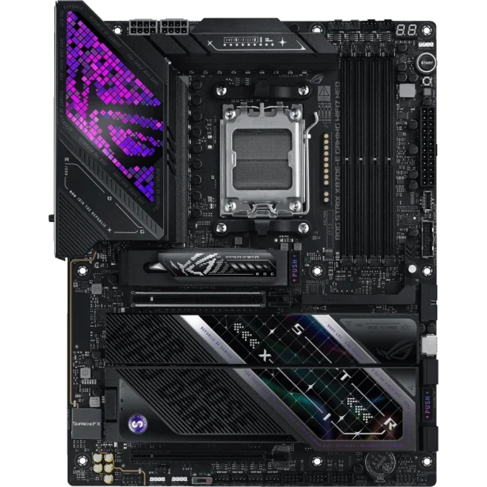 Материнская плата ASUS Rog Strix X870E-E Gaming Wifi7 Neo (90MB1P20-M0EAY0) купить в интернет-магазине Донецка, ДНР Материнская плата ASUS Rog Strix X870E-E Gaming Wifi7 Neo (90MB1P20-M0EAY0)