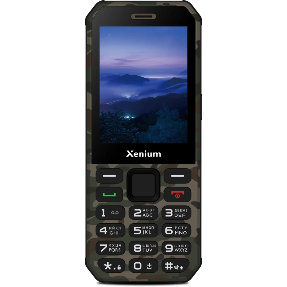 Мобильный телефон Philips Xenium X300 Green купить в интернет-магазине Донецка, ДНР Мобильный телефон Philips Xenium X300 Green