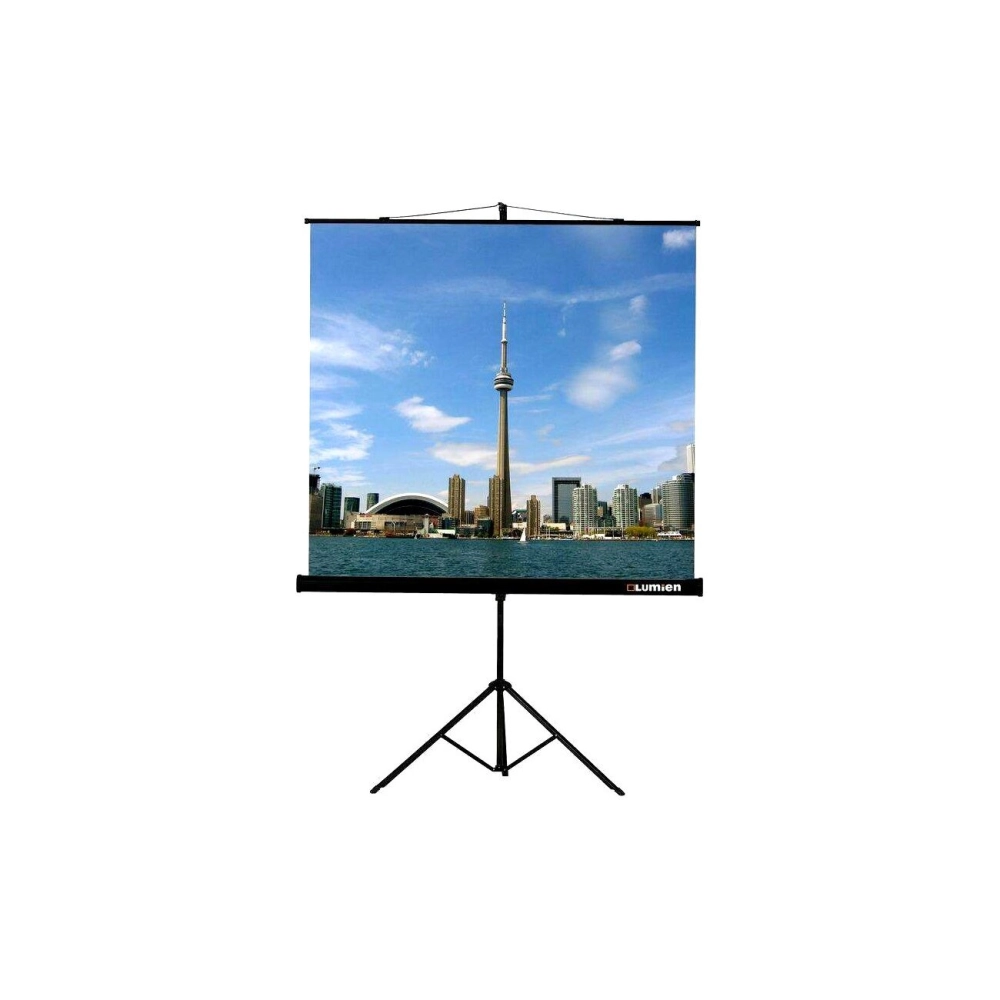 Экран на треноге Lumien 127x127см Eco View LEV-100104 1:1 напольный рулонный