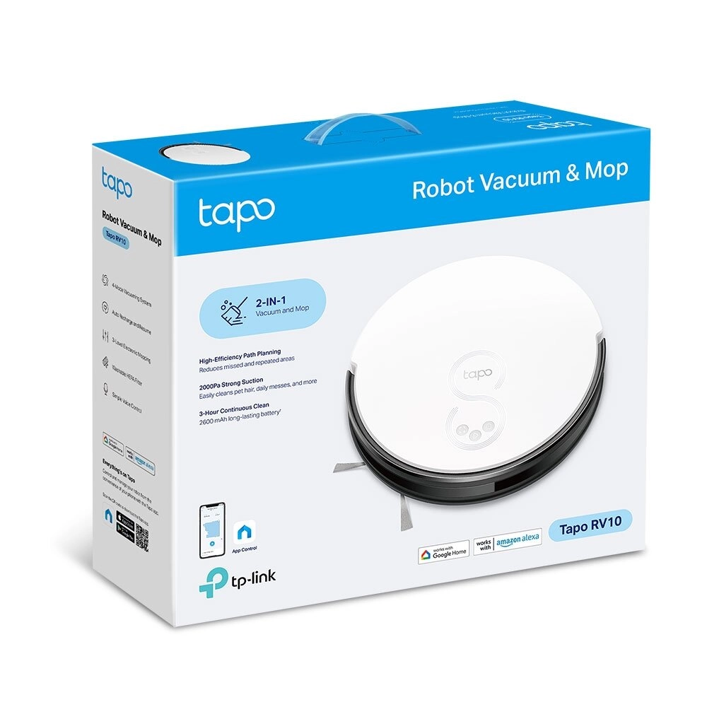 Робот-пылесос TP-LINK Tapo RV10 Robot Vacuum CleanerSpec купить в интернет-магазине Донецка, ДНР Робот-пылесос TP-LINK Tapo RV10 Robot Vacuum CleanerSpec