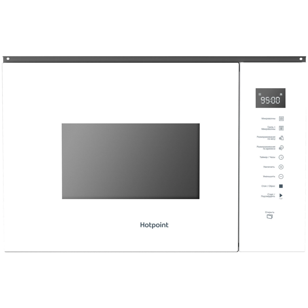 Встраиваемая микроволновая печь HOTPOINT MF25G WH H 25л, 900Вт, белый купить в интернет-магазине Донецка, ДНР Встраиваемая микроволновая печь HOTPOINT MF25G WH H 25л, 900Вт, белый