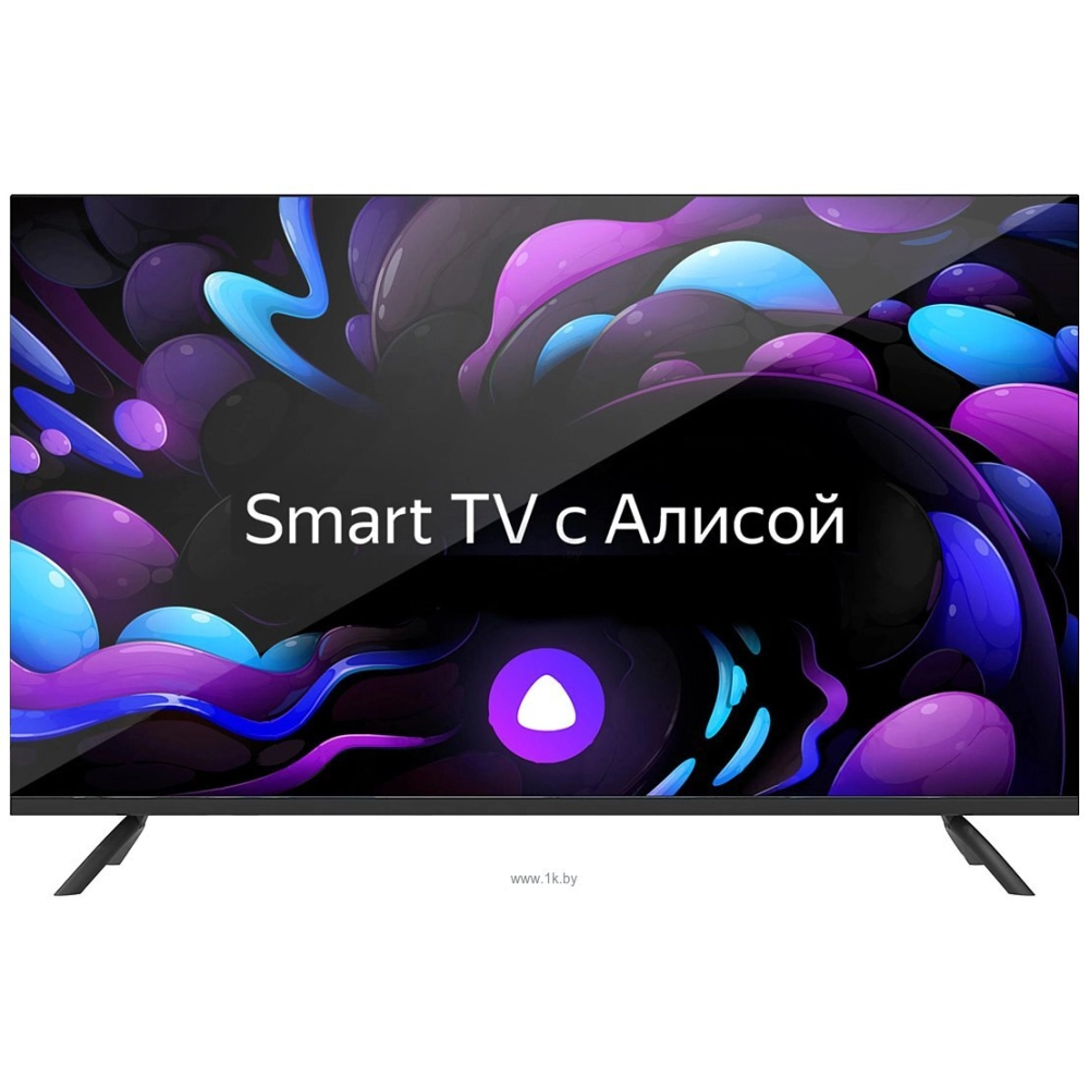 Телевизор 24" Centek CT-8824 черный 1366x768, HD Ready, 60 Гц, Wi-Fi, Smart TV, Яндекс ТВ