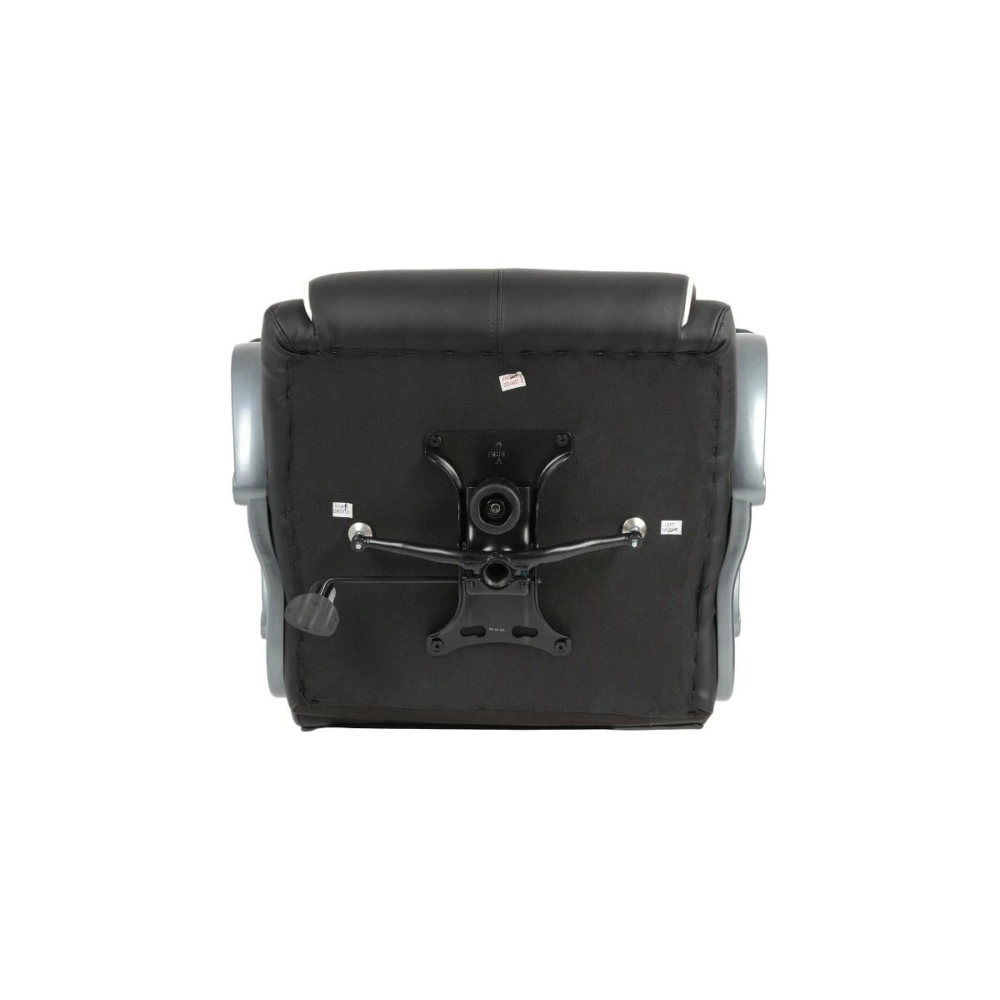 Кресло руководителя BRABIX Premium Strong HD-009 (531945) нагрузка до 200 кг, экокожа черная, ткань серая, купить в интернет-магазине Донецка, ДНР Кресло руководителя BRABIX Premium Strong HD-009 (531945) нагрузка до 200 кг, экокожа черная, ткань серая,