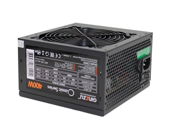  Блок питания Ginzzu CB550 12CM black,24+4p,PCI-E(6+2), 4*SATA,3*IDE 