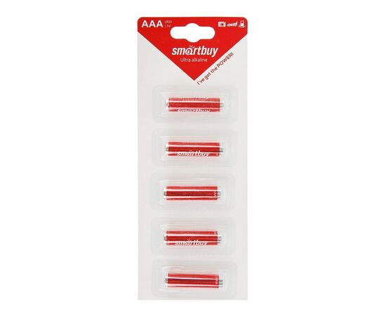  Батарейка AAA Smart Buy LR03 (5-BL) (60/600) (115841) 