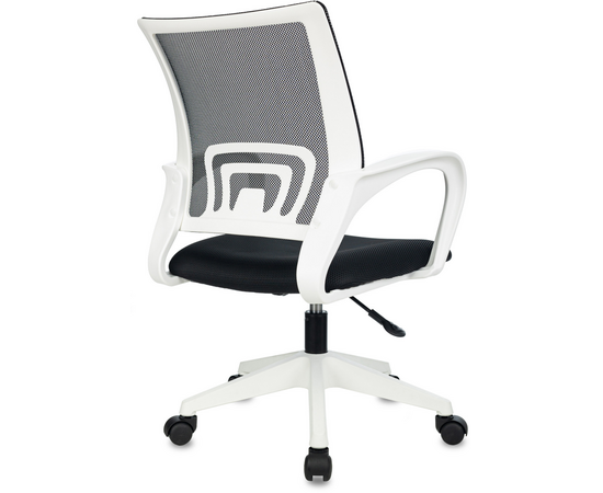  Кресло Бюрократ CH W 696 Black черный TW-01 TW-11 сетка/ткань крестов. пластик пластик белый 