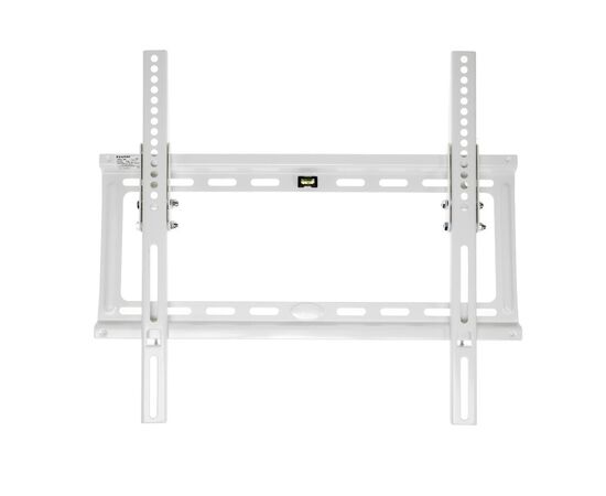  22"-65" Кронштейн Kromax IDEAL-4w белый, max 50 кг, 1 ст св., нак. 0°-10°, от ст. 23 мм, max VESA 400x400 мм. 