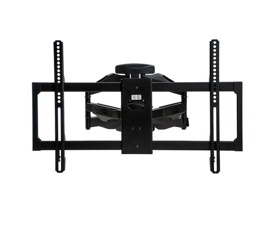  22"-65" Кронштейн Kromax ATLANTIS-35 new black Наклонно-поворотный max 50 кг, 5 ст св., нак. + 3° -10°, пов. 160 от ст. 52-500 мм., max VESA 600x40 