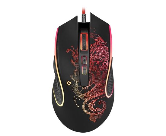  Мышь оптическая игровая с подсветкой Defender Venom GM-640 (black) (220430) 