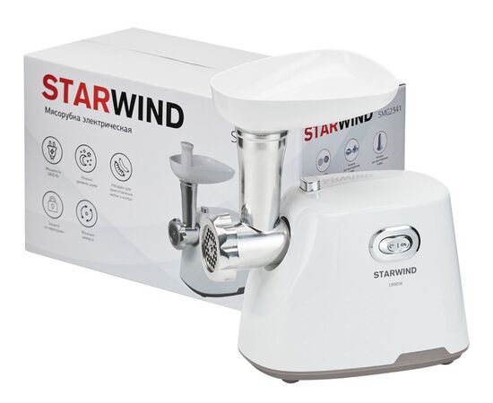  Мясорубка Starwind SMG2341 белый 