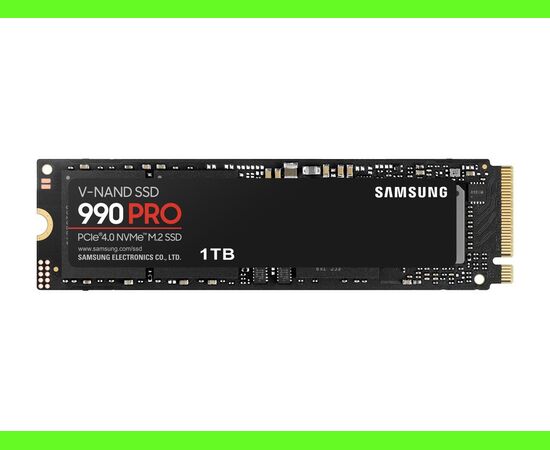  SSD Samsung 990 PRO MZ-V9P1T0BW 1TB, M.2(22x80mm), NVMe 2.0, PCIe 4.0 x4, V-NAND TLC, R/W 7450/6900MB/s 