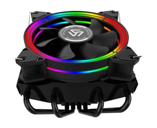  Кулер Alseye H120T для Socket/115x/1200/AM2/AM2+/AM3/AM3+/FM1/AM4/FM2/FM2+, 120мм, 2000rpm, 35.5 дБ, 125Вт, 4-pin PWM, Al+Cu, RGB 