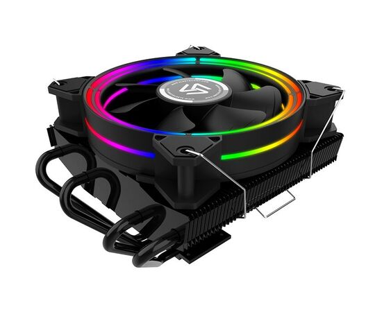  Кулер Alseye H120T для Socket/115x/1200/AM2/AM2+/AM3/AM3+/FM1/AM4/FM2/FM2+, 120мм, 2000rpm, 35.5 дБ, 125Вт, 4-pin PWM, Al+Cu, RGB 