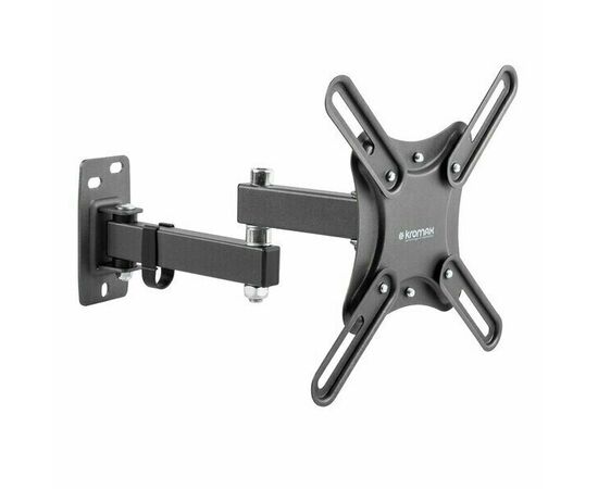  Кронштейн для телевизора Kromax Corbel-5 черный 15"-42" макс.25кг настенный поворот и наклон 