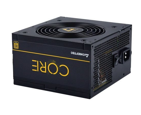  Блок питания Chieftec Core BBS-600S Bulk (ATX 2.3, 600W, 80 Plus Gold, Active PFC, 120mm fan) Oem 