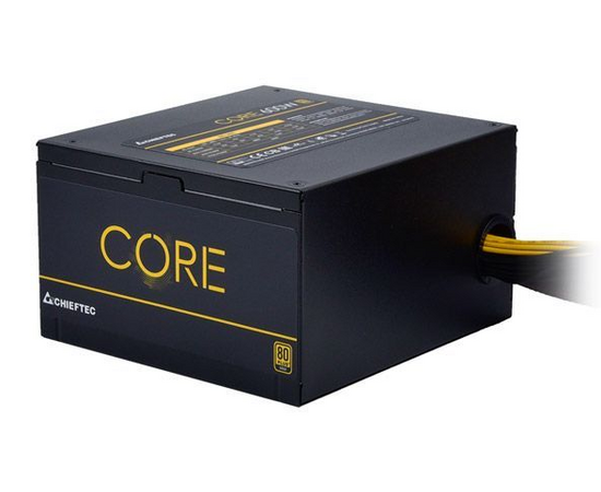  Блок питания Chieftec Core BBS-600S Bulk (ATX 2.3, 600W, 80 Plus Gold, Active PFC, 120mm fan) Oem 