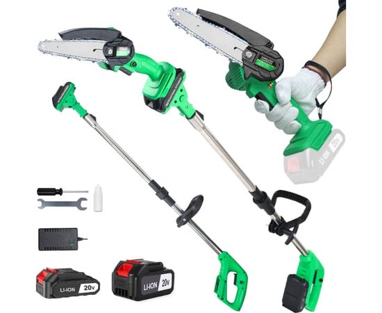  Цепная пила-высоторез Zitrek GreenSaw 20 Plus 082-1856 с акк и ЗУ 