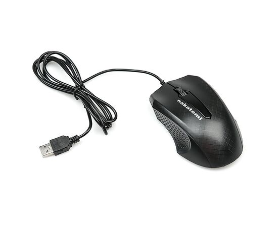  Мышь оптическая Nakatomi Navigator MON-07U (black) (74966) 