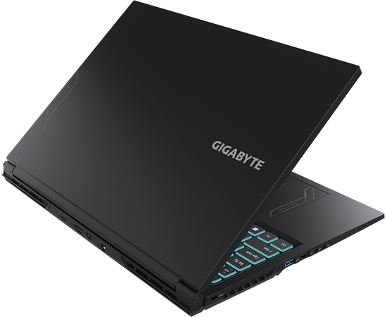  Ноутбук Gigabyte G6 (MF-52KZ853SD) Core i5 13500H 16Gb SSD512Gb NVIDIA GeForce RTX4050 6Gb 16" IPS FHD+ (1920x1200) Free DOS black WiFi BT Cam 