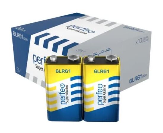  Батарейка Perfeo 6LR61/2SH Super Alkaline 