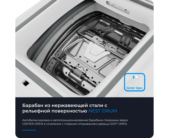  Стиральная машина ZUGEL ZWT813I Inverter 