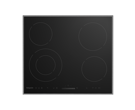  Варочная панель Hotpoint HR 6T2 X S черный 
