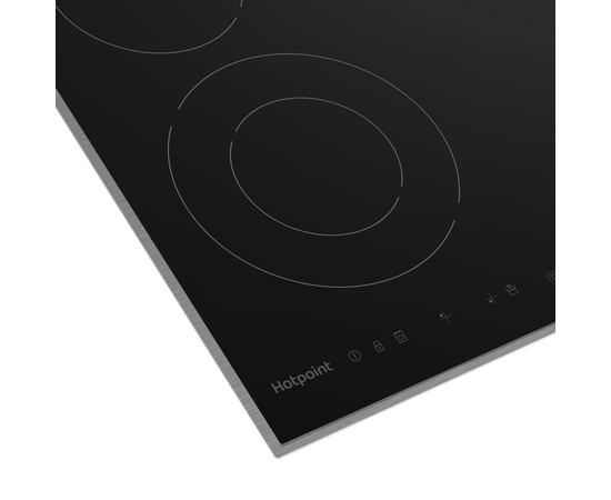  Варочная панель Hotpoint HR 6T2 X S черный 
