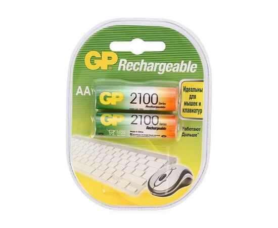  Аккумулятор GP  R6 (2100 mAh) (2бл) (2/20/200) 