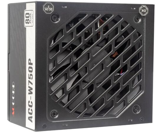  Блок питания Accord ACC-W750P ATX 750W 80 Plus White (20+4pin) 120mm fan 6xSATA RTL 